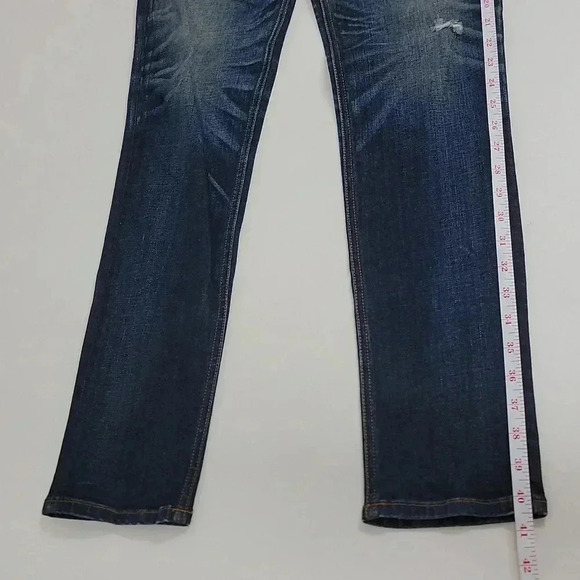 RAG & BONE "THE CATE MID-RISE SKINNY" Destroyed Jeans In "SHEFFIELD" - Picture 4 of 12